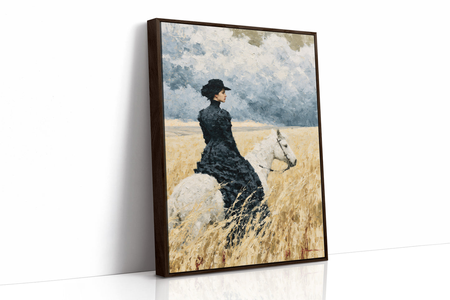 Rider Against the Wheat