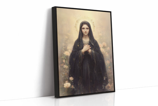 Sacred Light Upon Wooden Table