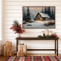 Snow Blankets The Mountain Hideaway