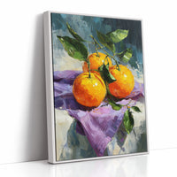 Three Oranges on a Lavender Day