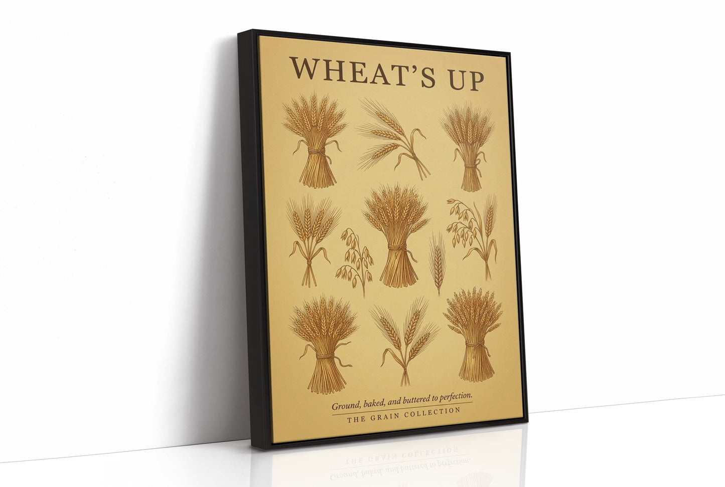 Wheat's Up: Vintage Grain Sheaf Chart
