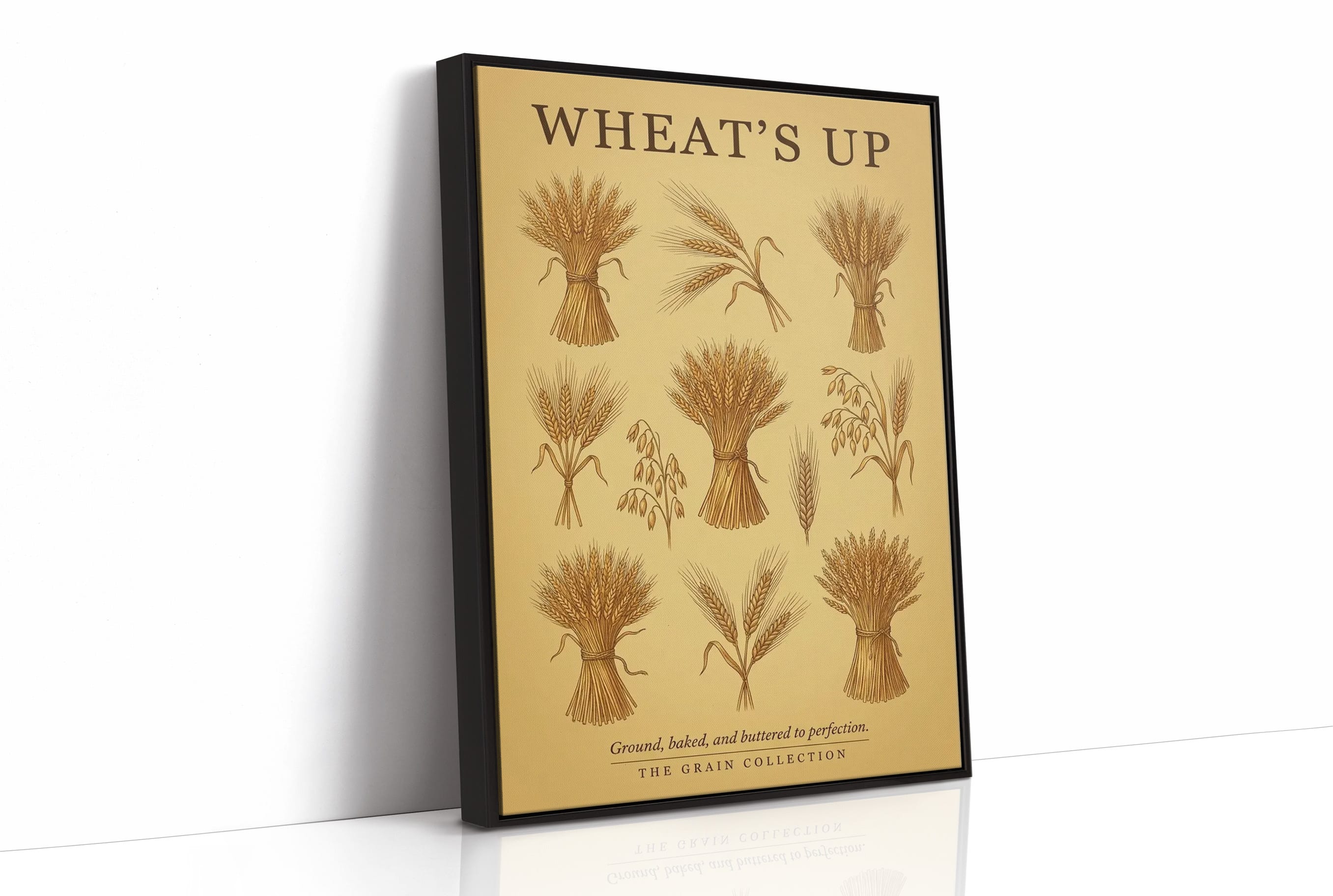 Wheat's Up: Vintage Grain Sheaf Chart