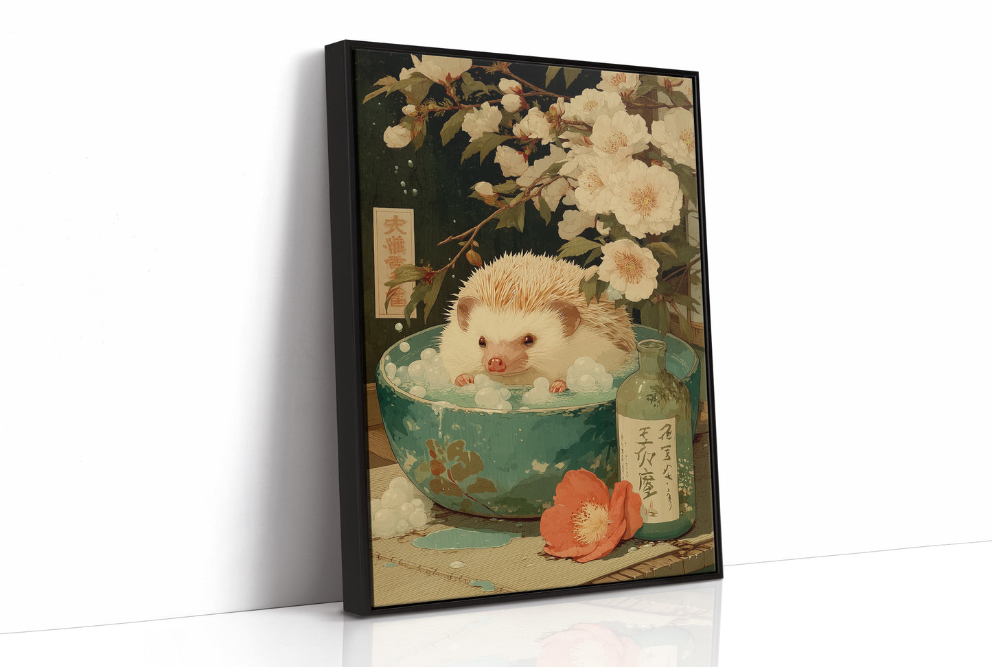 Hedgehog's Cherry Blossom Tea Party