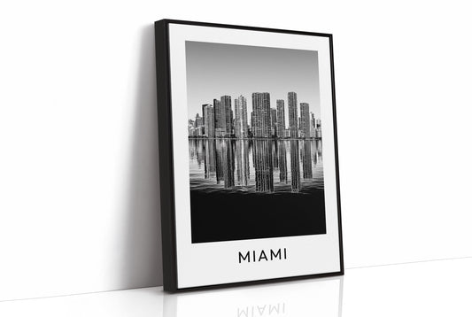 Skyline Dissolving Into Ink