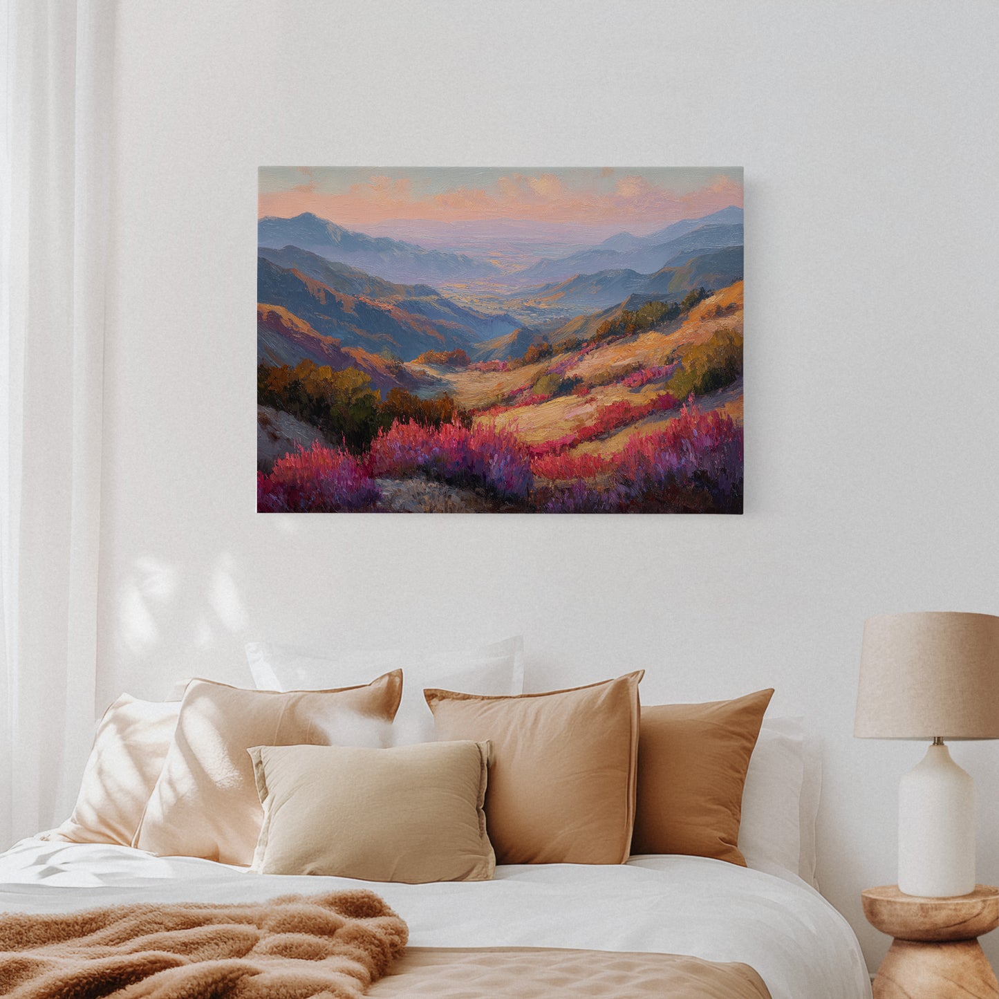 Valley of Crimson Blooms