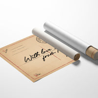 Letters Travel Across Time