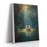Divine Solitude in Woodland Sanctuary