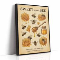 Sweet as Can Bee: Vintage Honeybee Chart