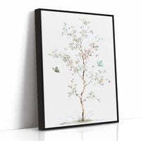 Butterflies Dance Through Cherry Light