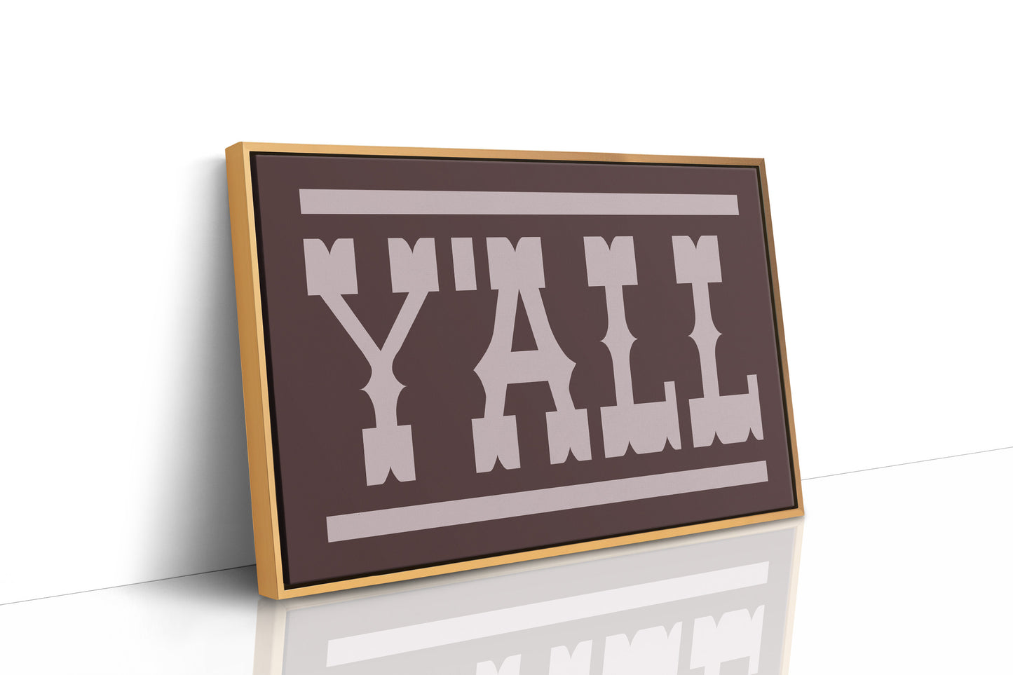 Y'all Western Type Print