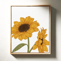 Golden Petals Greet Morning Sun