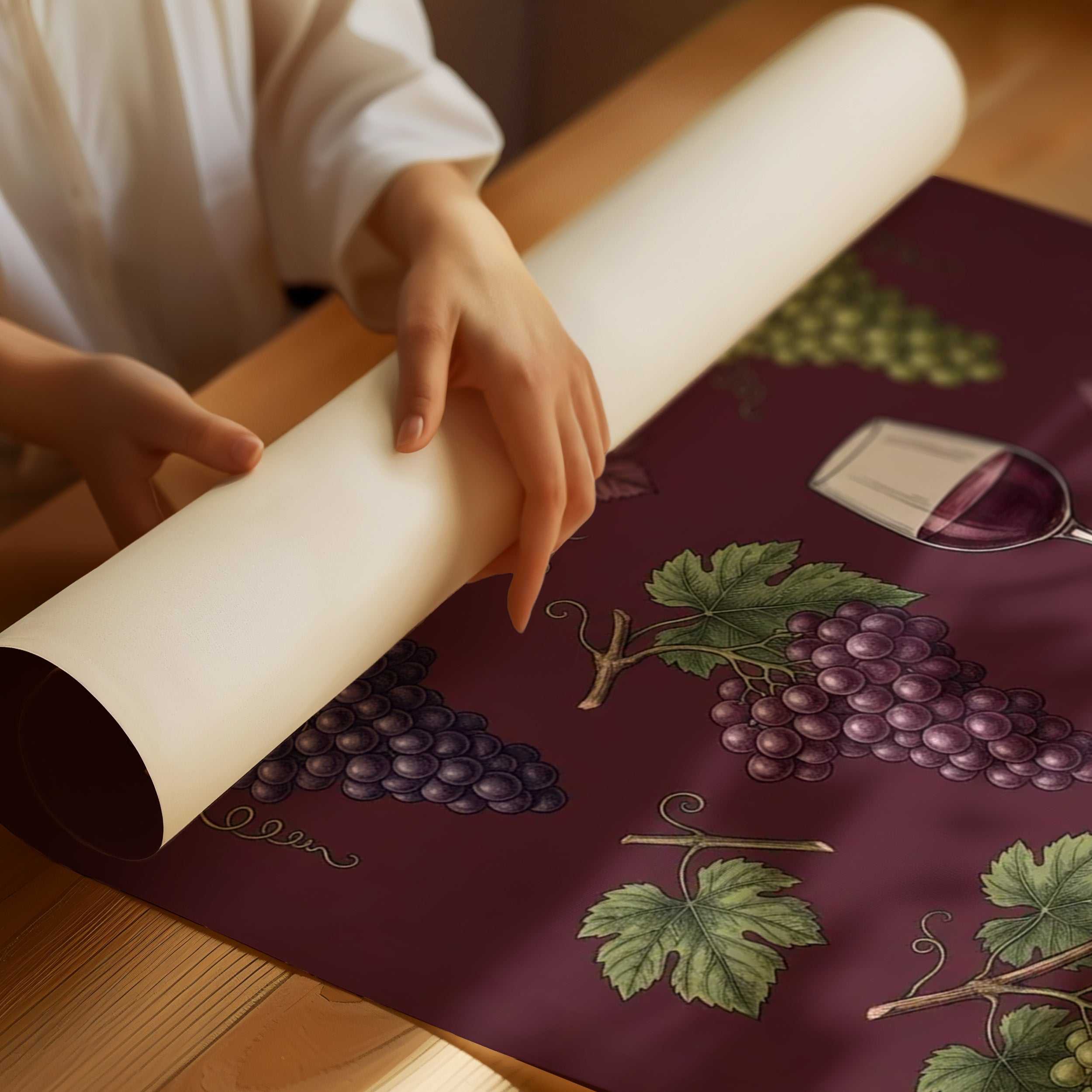 Grape Minds Think Alike: Vintage Vineyard Chart