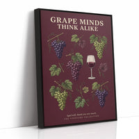 Grape Minds Think Alike: Vintage Vineyard Chart