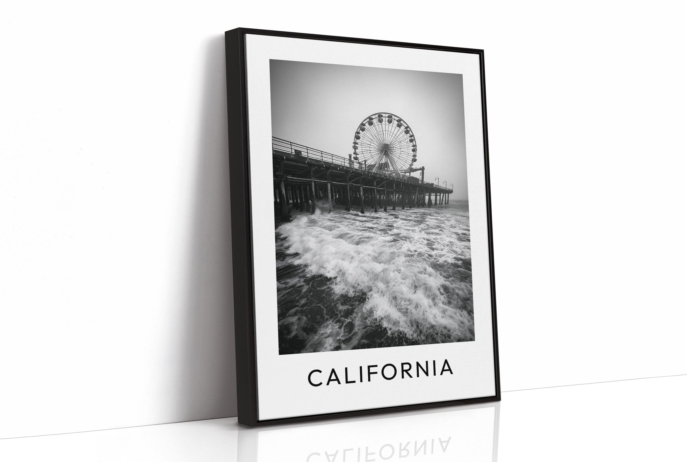 Ferris Wheel Against the Foam