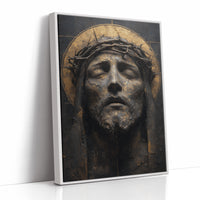 Gilded Sorrow in Sculptural Grace