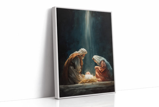 Celestial Light Bathes Sacred Night