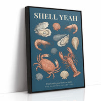 Shell Yeah: Vintage Seafood Chart