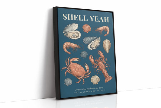 Shell Yeah: Vintage Seafood Chart