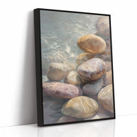River Stones Catch Morning's First Light