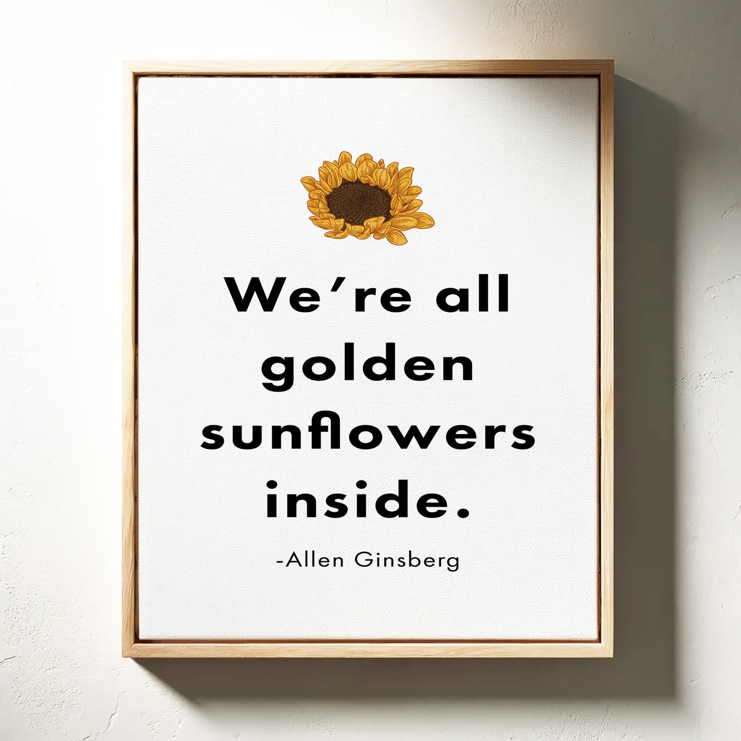 Petals Paint Poetry In Gold