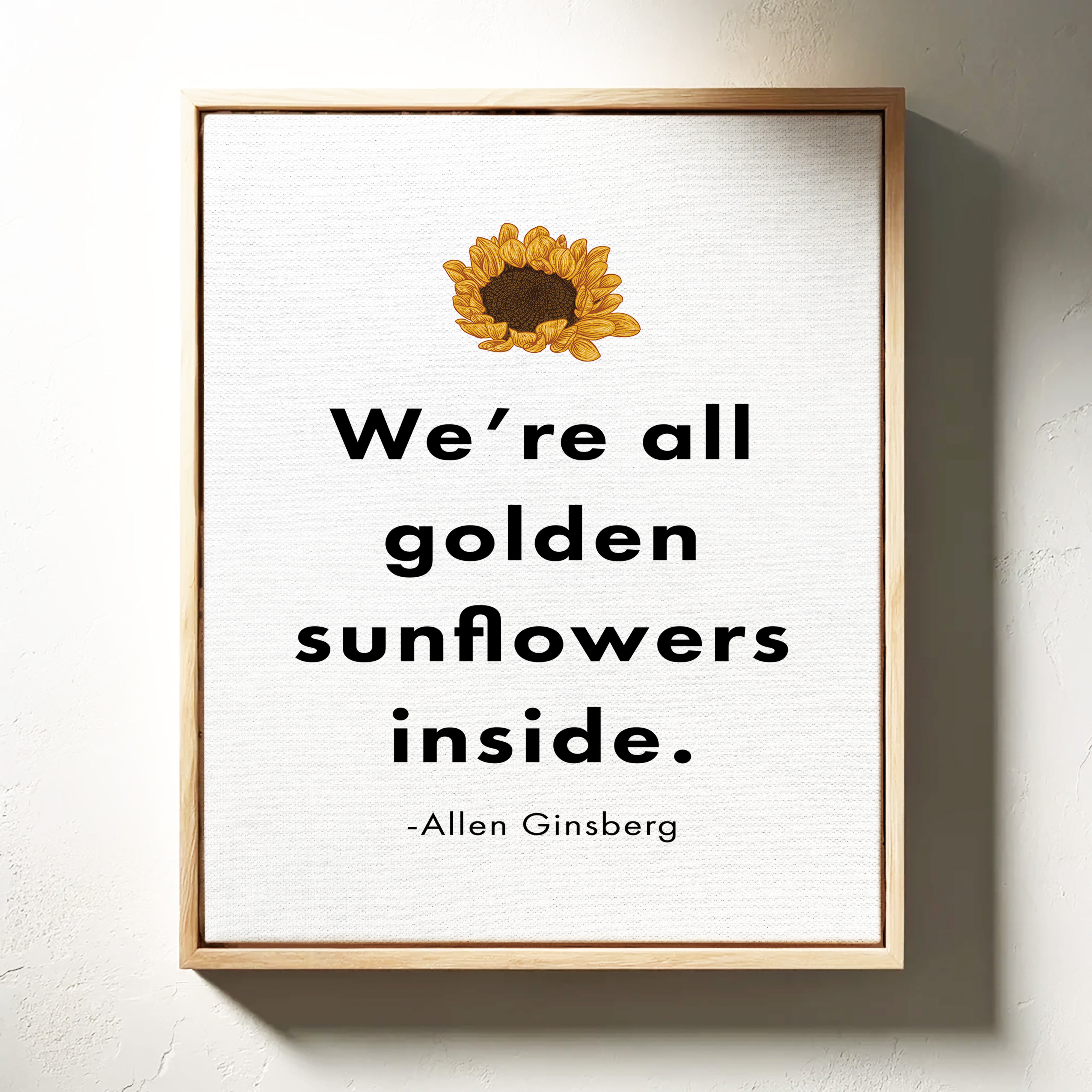 Petals Paint Poetry In Gold
