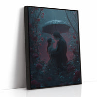 Roses Bloom Through Midnight Rain