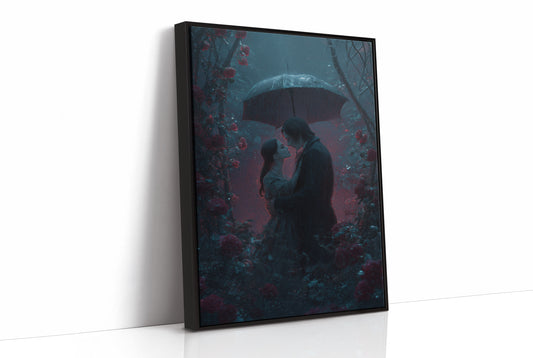 Roses Bloom Through Midnight Rain
