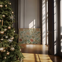 Vintage Blooms Meet Holiday Light
