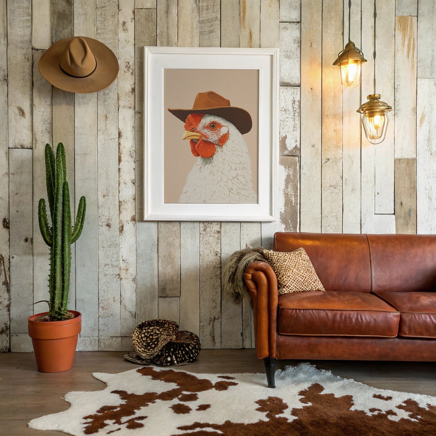 Barnyard Baron Wears Western Pride