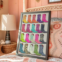 Rainbow Boots Paint Desert Stories