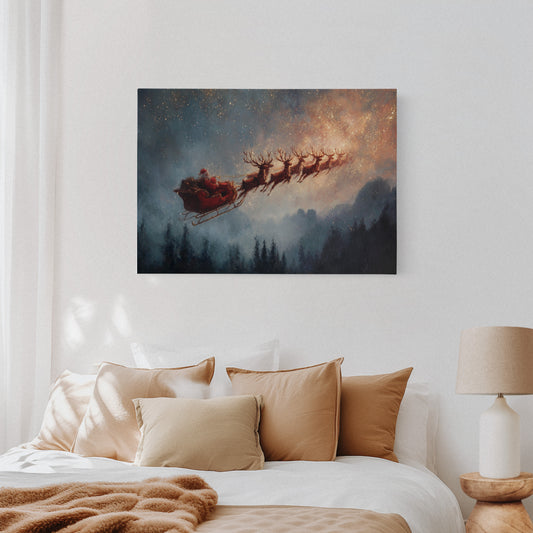 Journey Through Starlit Night