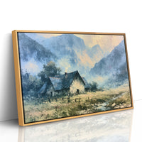 Cottage Beneath the Blue Peaks