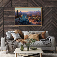 Blue Agave Greets Mountain Dawn