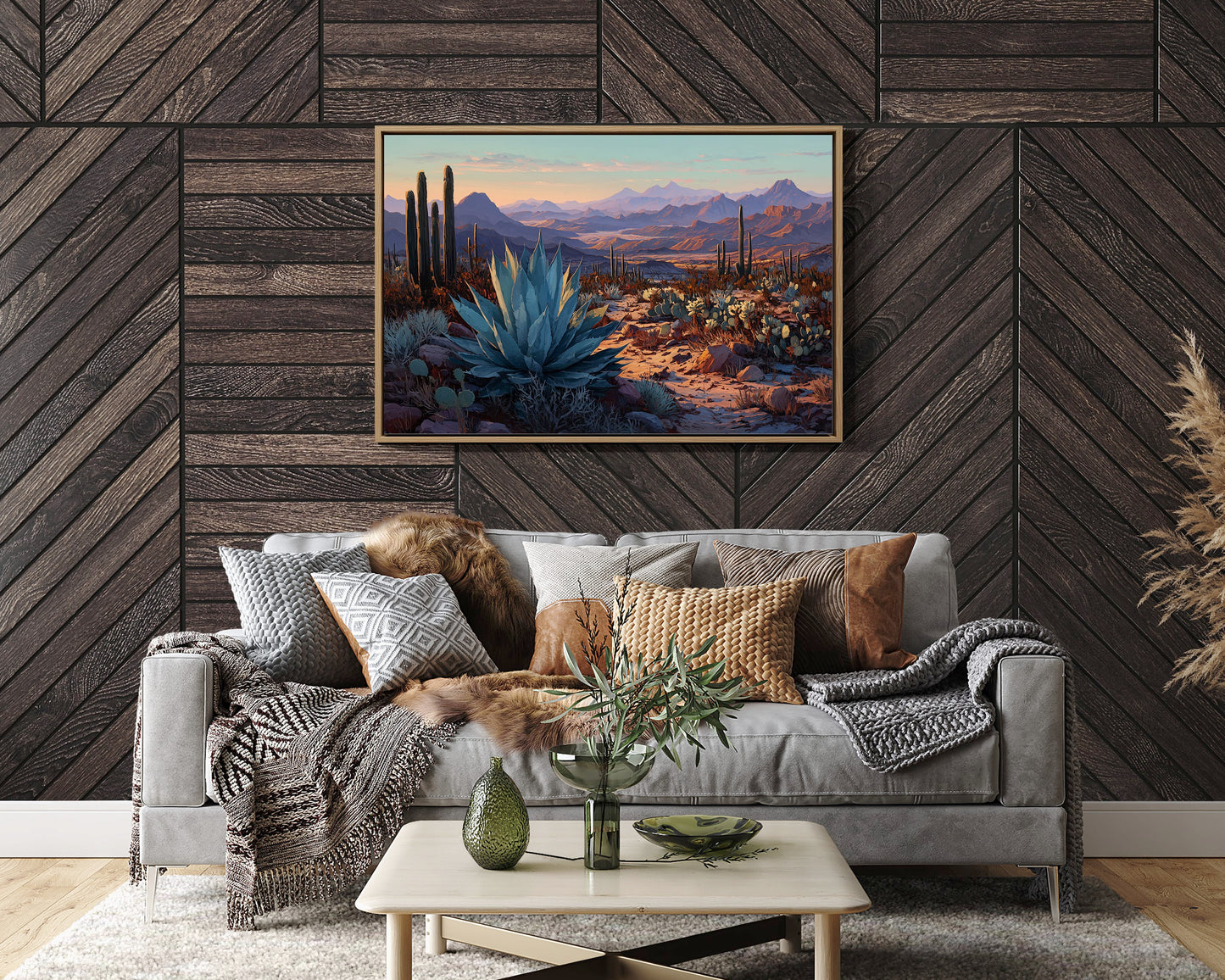 Blue Agave Greets Mountain Dawn