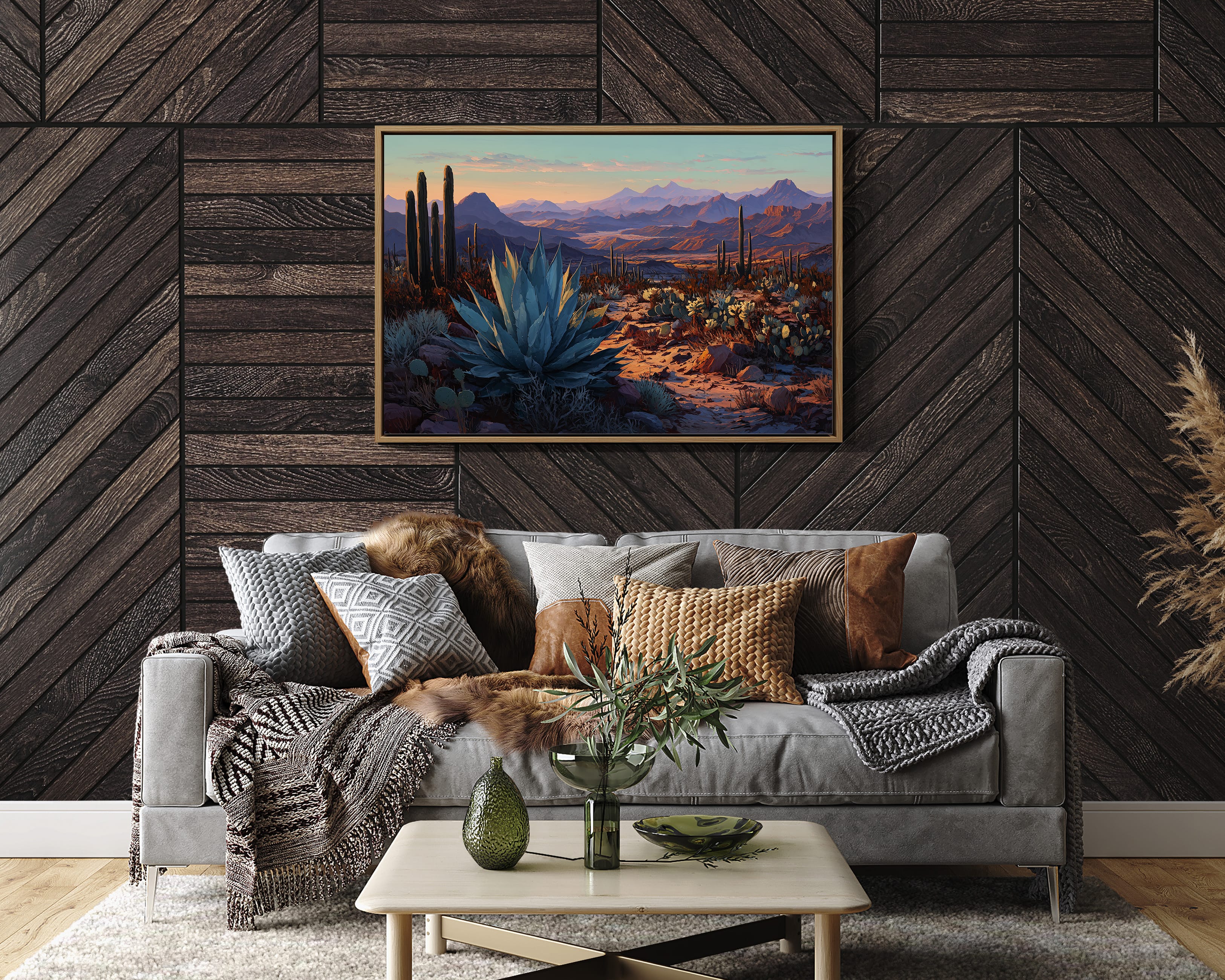 Blue Agave Greets Mountain Dawn