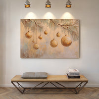 Glistening Orbs of Winter's Embrace