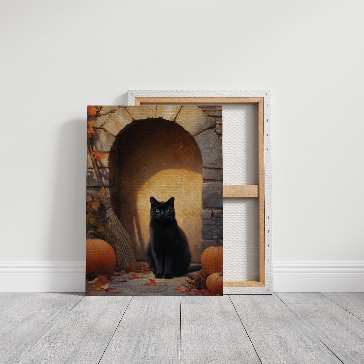 Autumn's Keeper In Stone Archway