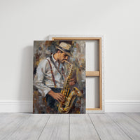 Melodic Reverie in Brushstrokes