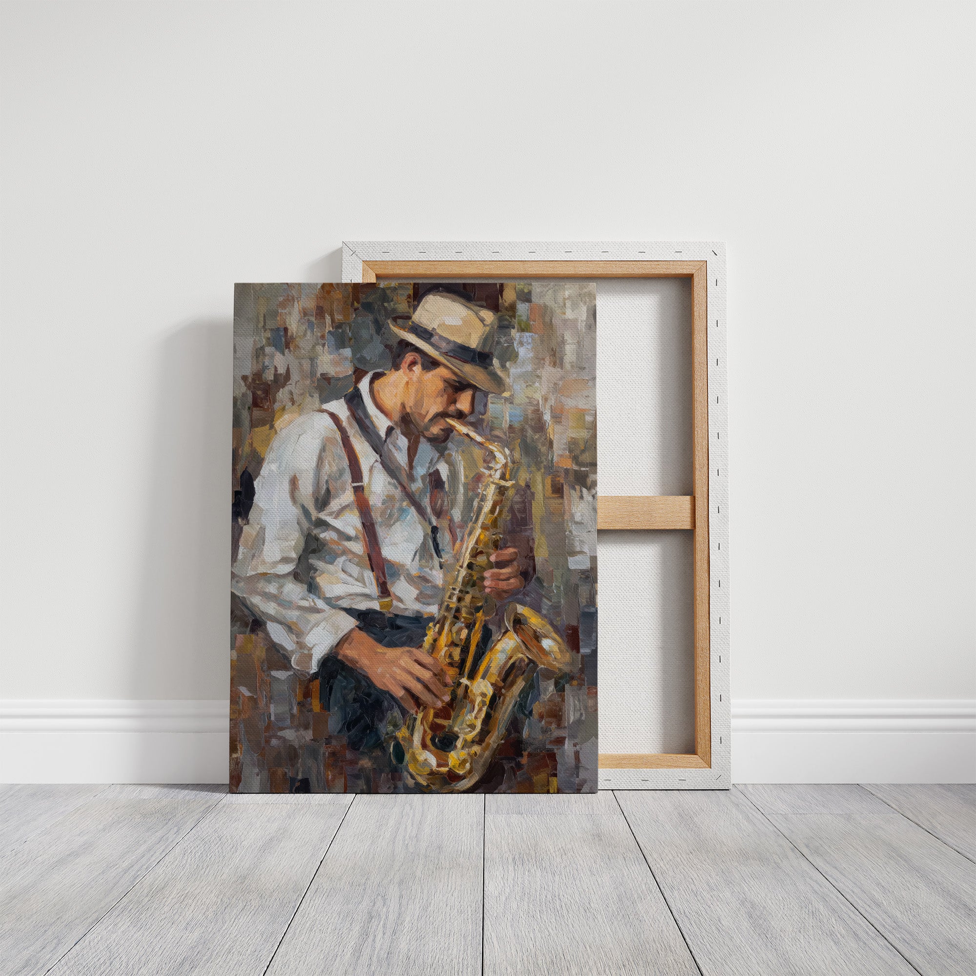 Melodic Reverie in Brushstrokes