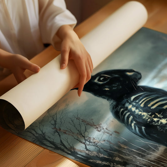 Midnight Hare Reveals Inner Bones