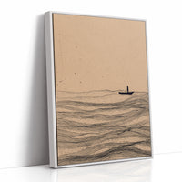 Solitary Voyage Through Endless Tides