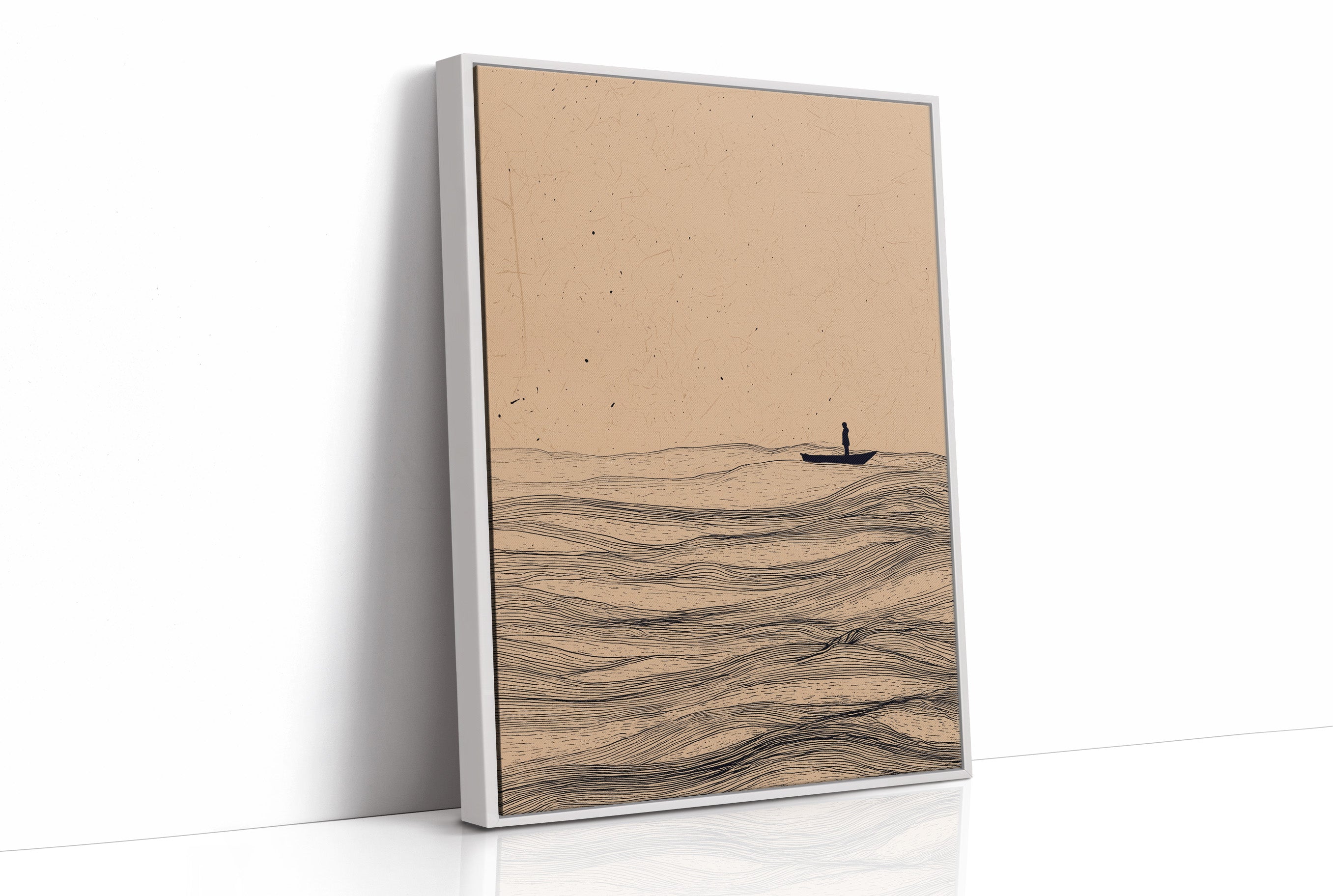 Solitary Voyage Through Endless Tides