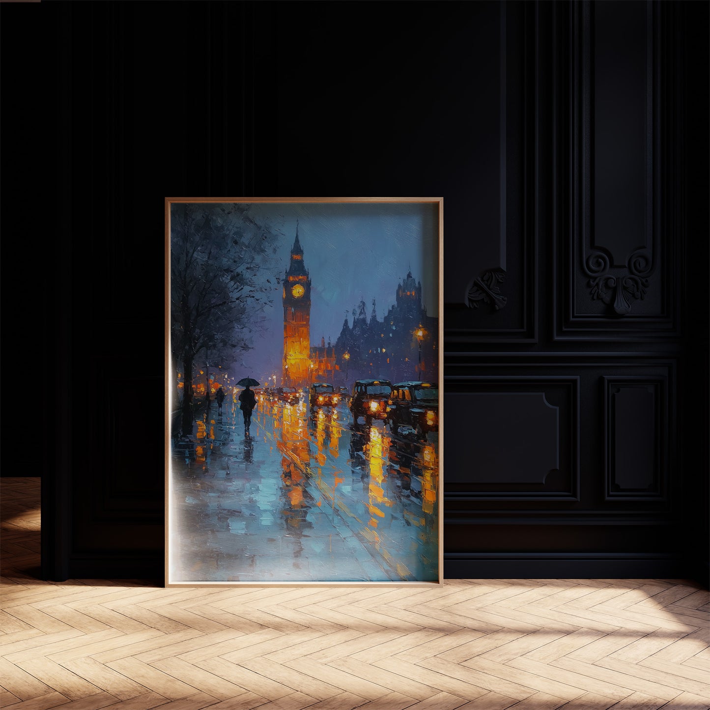London Glows When It Rains