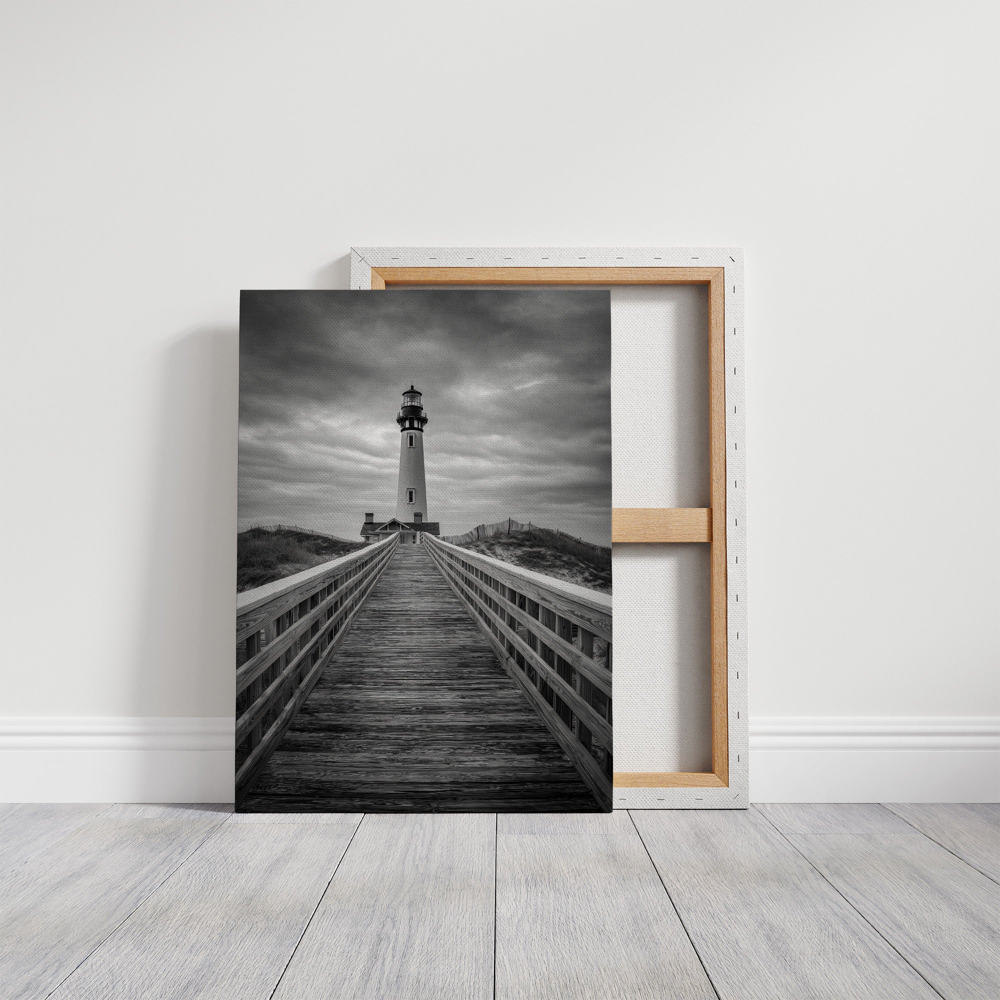 Boardwalk Journey To Coastal Tower