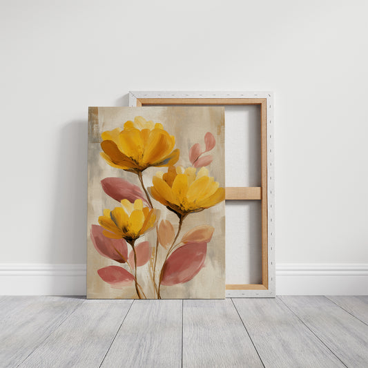 Golden Petals Dance In Morning Light