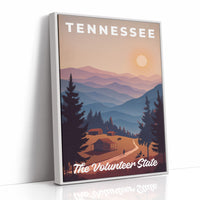Tennessee Ridges Hold Evening's Glow