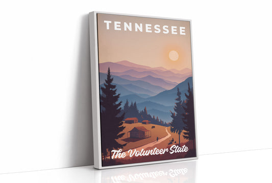 Tennessee Ridges Hold Evening's Glow