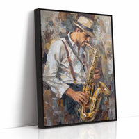 Melodic Reverie in Brushstrokes