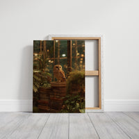 Midnight Scholar Among Ancient Pages