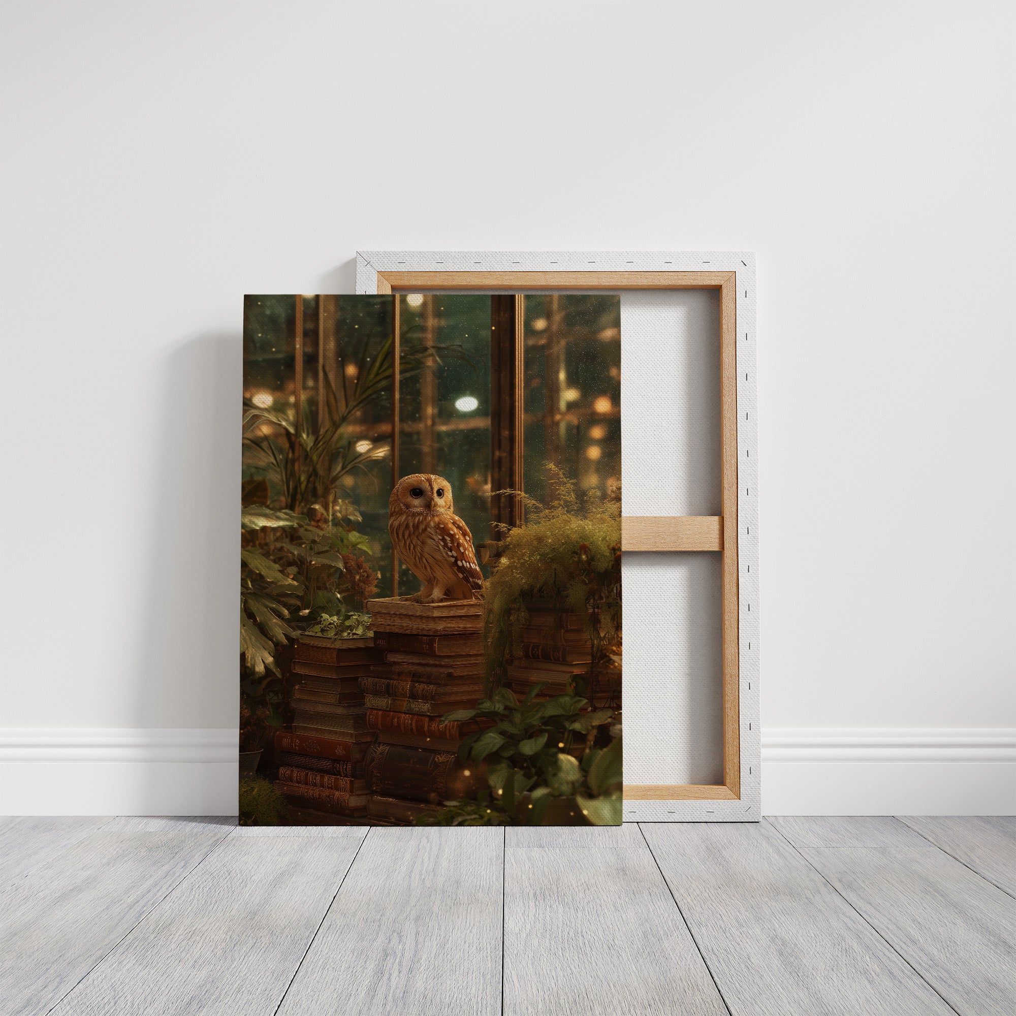 Midnight Scholar Among Ancient Pages